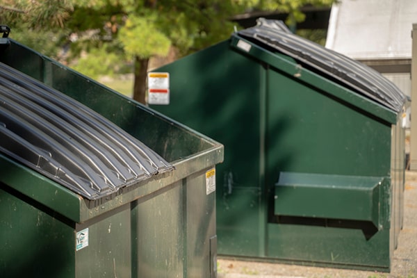 we offer a variety of sizes for our commercial dumpsters, including 10, 20, 30, and 40-yard options