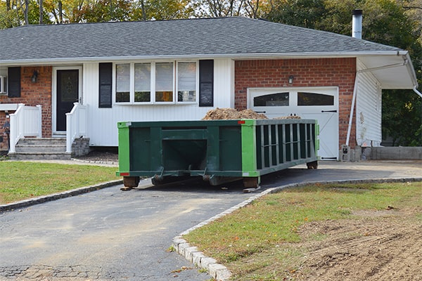 we have specific guidelines on what can and cannot be disposed of in our residential dumpsters